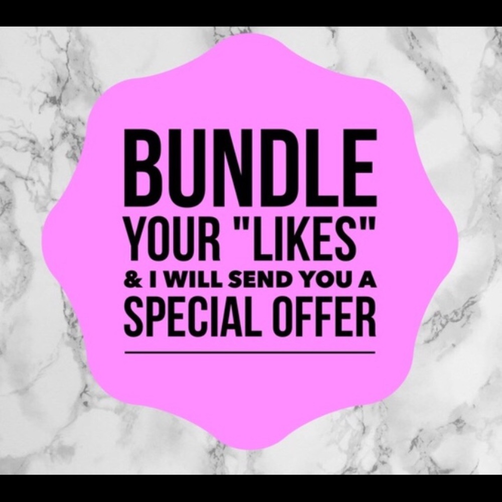 Bundle items for special offer.